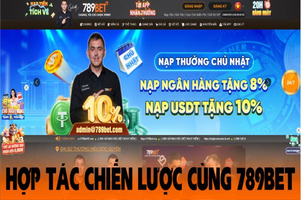 CEO Thanh Bình hợp tác chiến lược cùng 789bet mở rộng thị trường